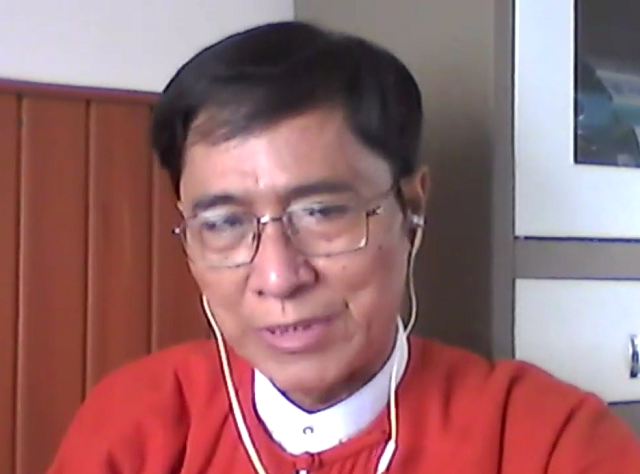 緬甸執政黨「全國民主聯盟」發言人苗紐30日表示，全民盟接受軍方這份有關國家情勢的聲明是「適當的說明」。(圖擷自YouTube)