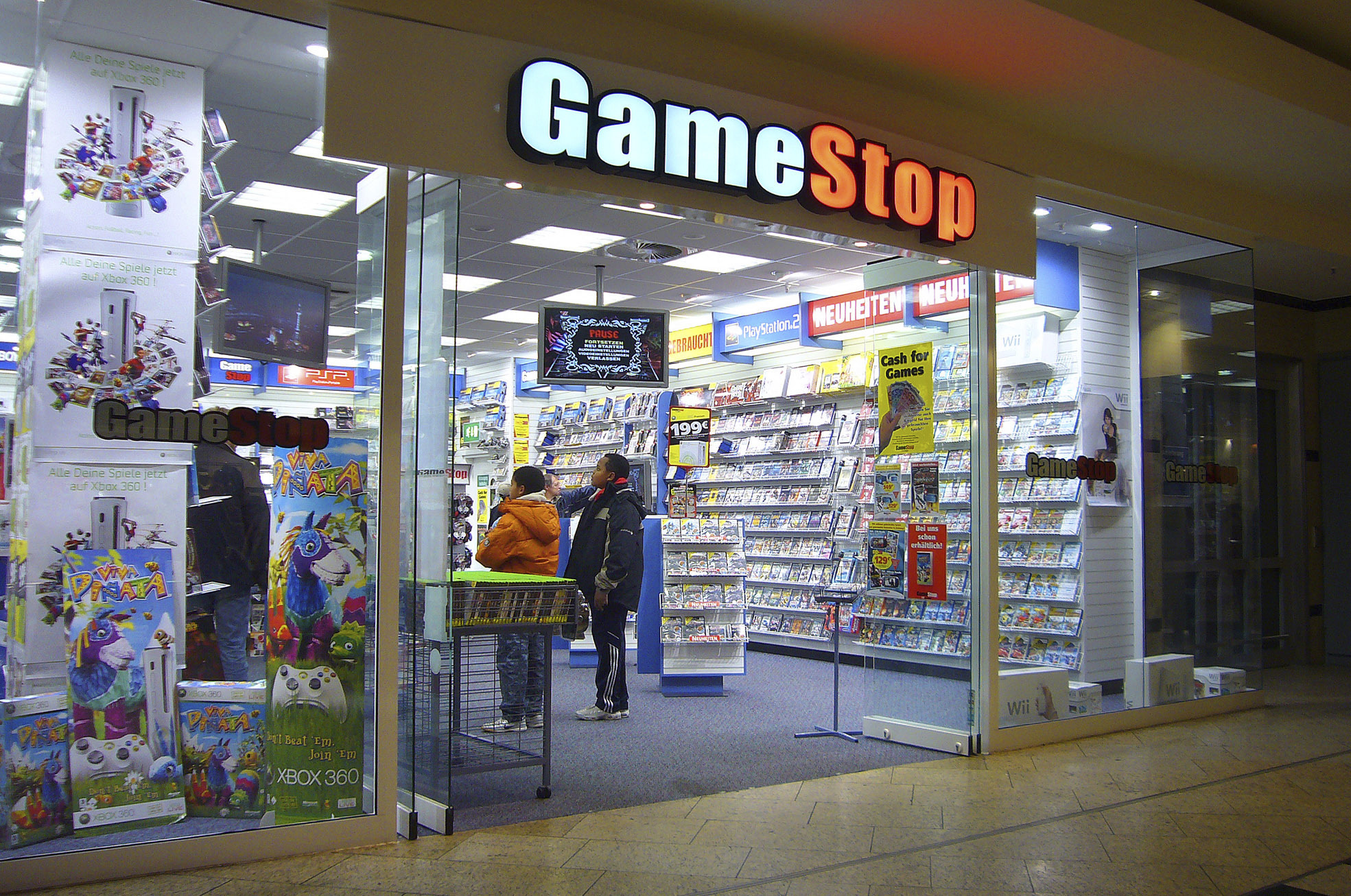 美國電玩零售商GameStop。(美聯社/達志影像)