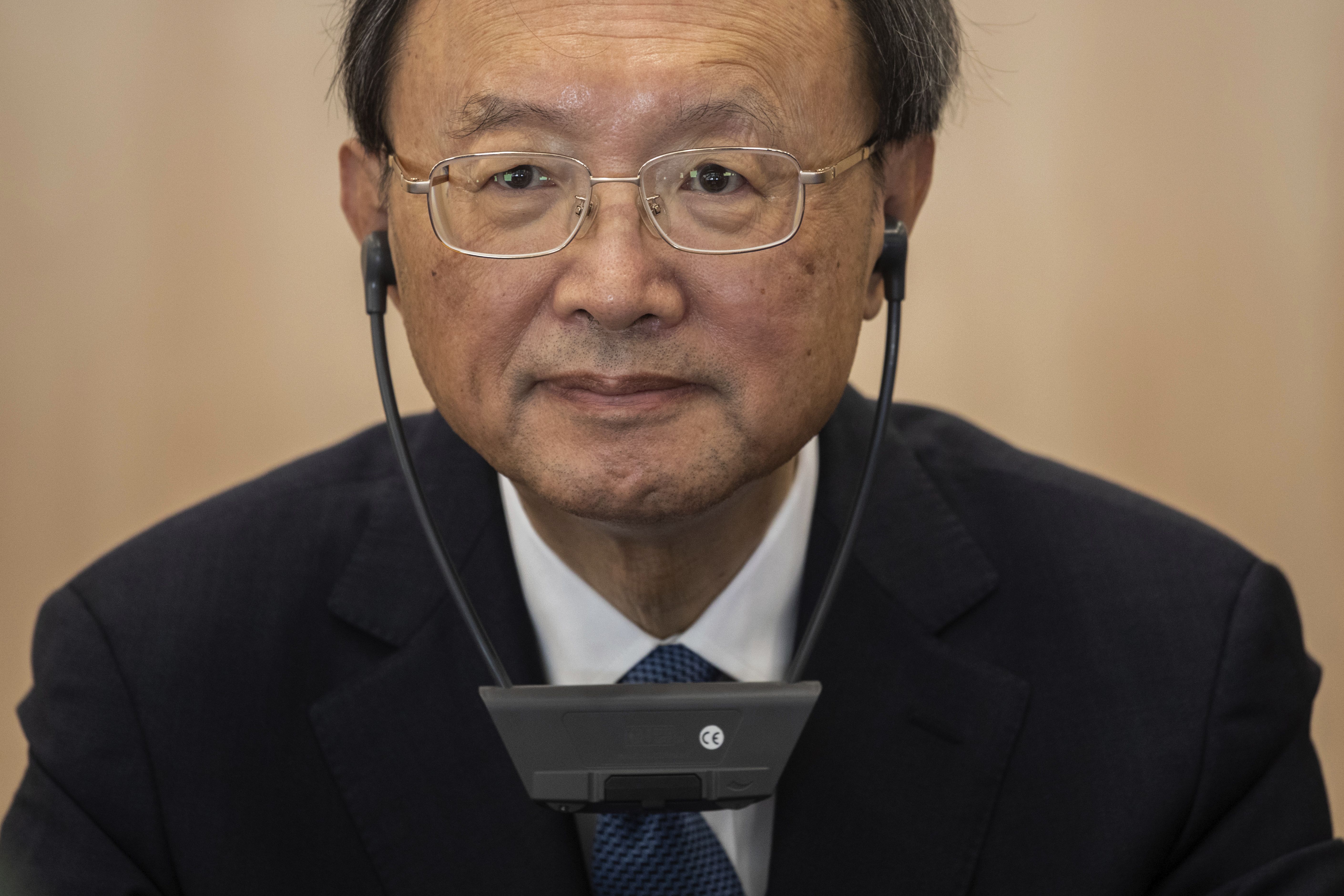 中共中央外事工作委員會辦公室主任楊潔篪。(美聯社/達志影像)