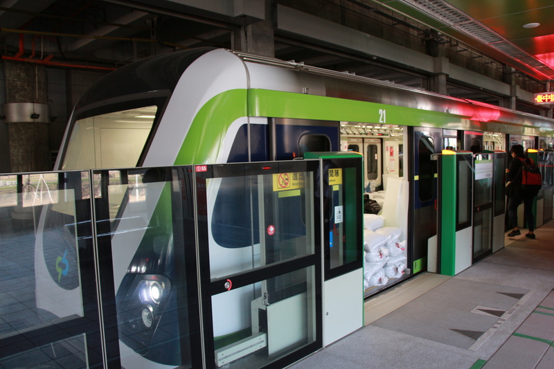 中捷故障改善方案通過安全無虞，通車時程另宣布。 (圖：中央社檔案照片)
