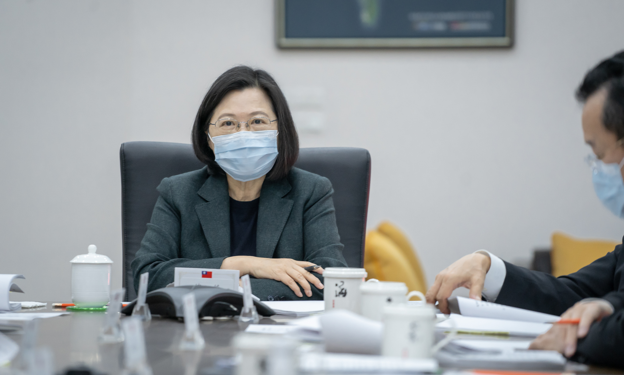 蔡英文總統。 (圖:總統府)