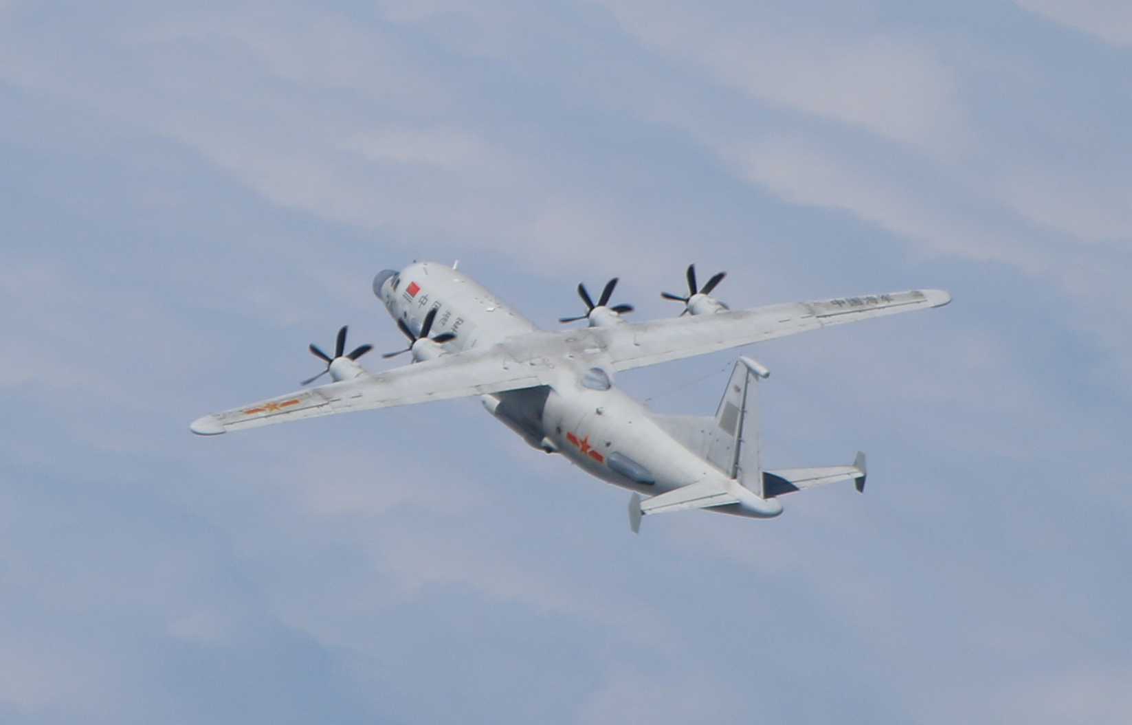 中共運8技偵機 (同型機)。(資料照片/國防部官網）