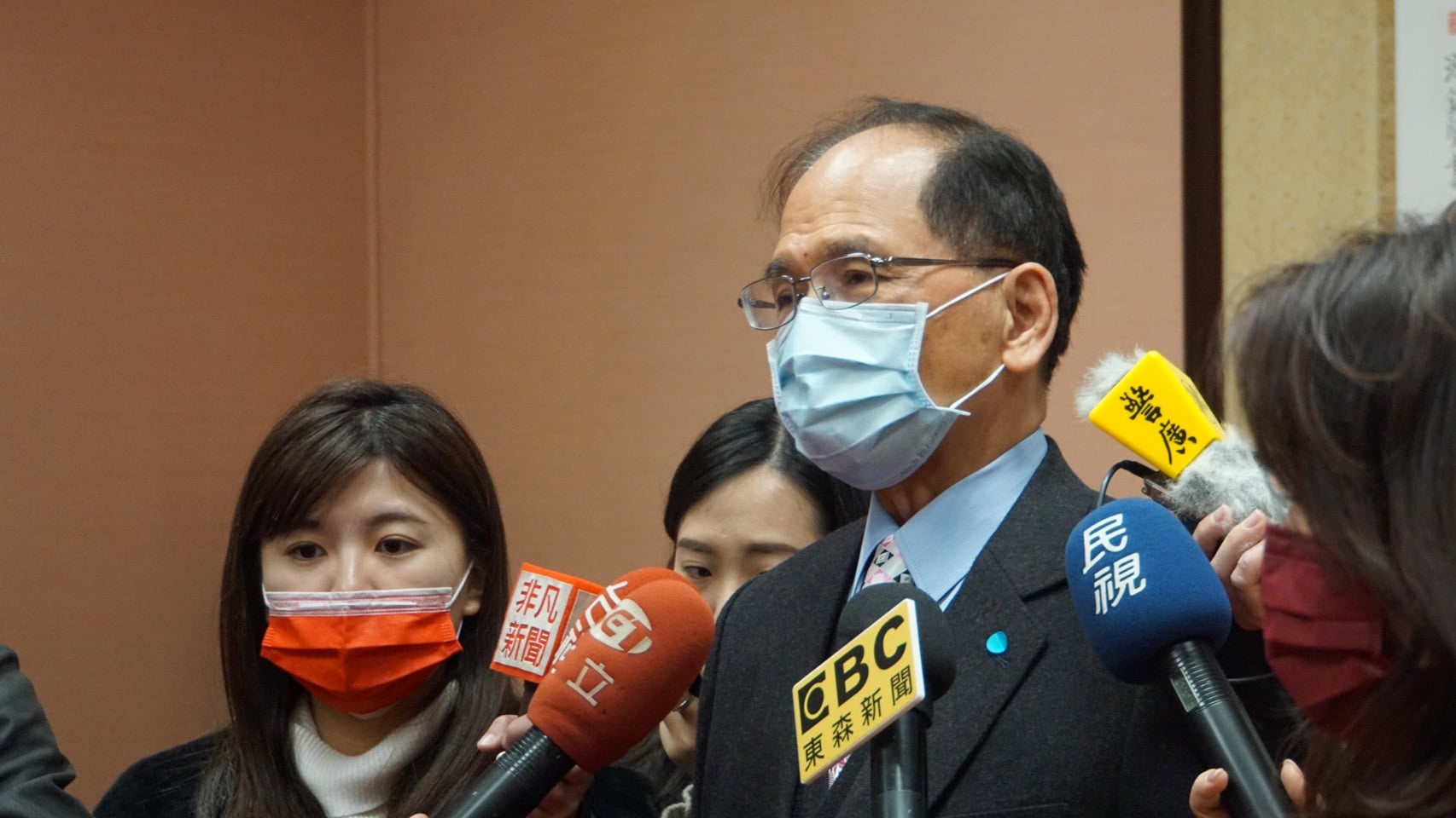 立法院長游錫堃（劉玉秋攝）