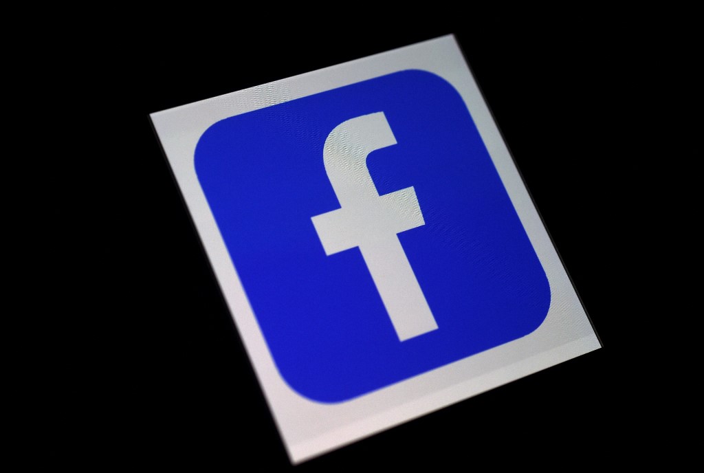 社群媒體龍頭臉書(Facebook)。(AFP)