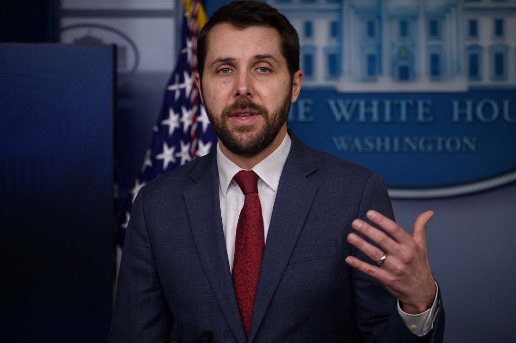 白宮國家經濟會議主席狄斯(Brian Deese) (資料照片/AFP)