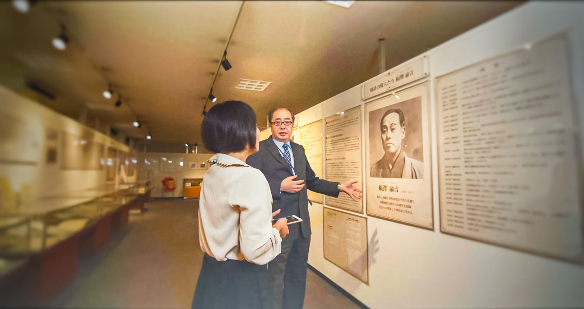 公視「未完成的任務：現代臺灣締造者」赴日本統計局取景拍攝，了解日治時期日本政府如何種種的調查，統治台灣。(公視提供)