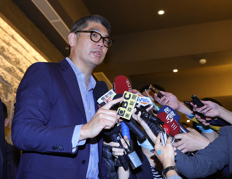 國民黨主席江啟臣邀請台北市長柯文哲參加國民黨論壇，引發黨內議論。國民黨智庫副董事長連勝文（圖）24日表示，他在意國民黨跟其他政黨的競合關係，在黨內都還未有基本共識的情況下，黨高層應用無私、謹慎態度處理這樣的問題。 (圖：中央社)