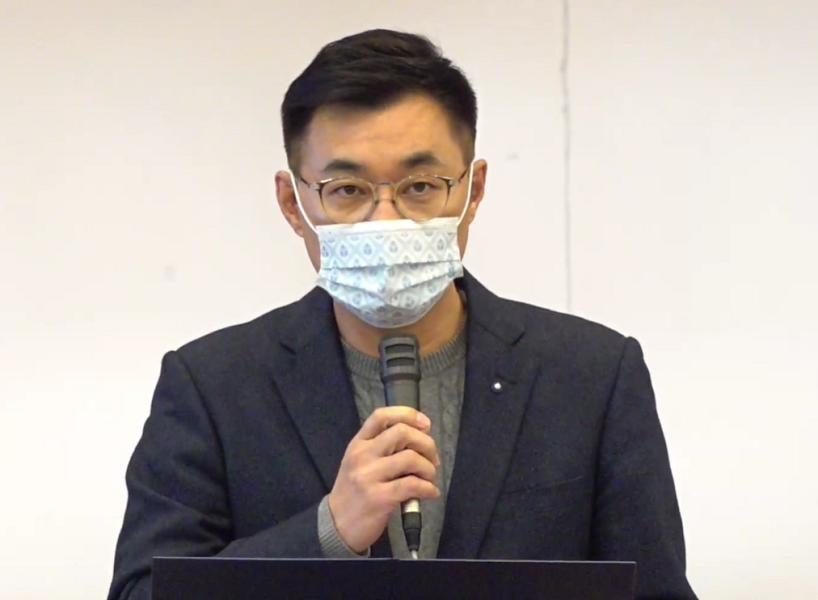 國民黨主席江啟臣(圖擷自國民黨臉書)