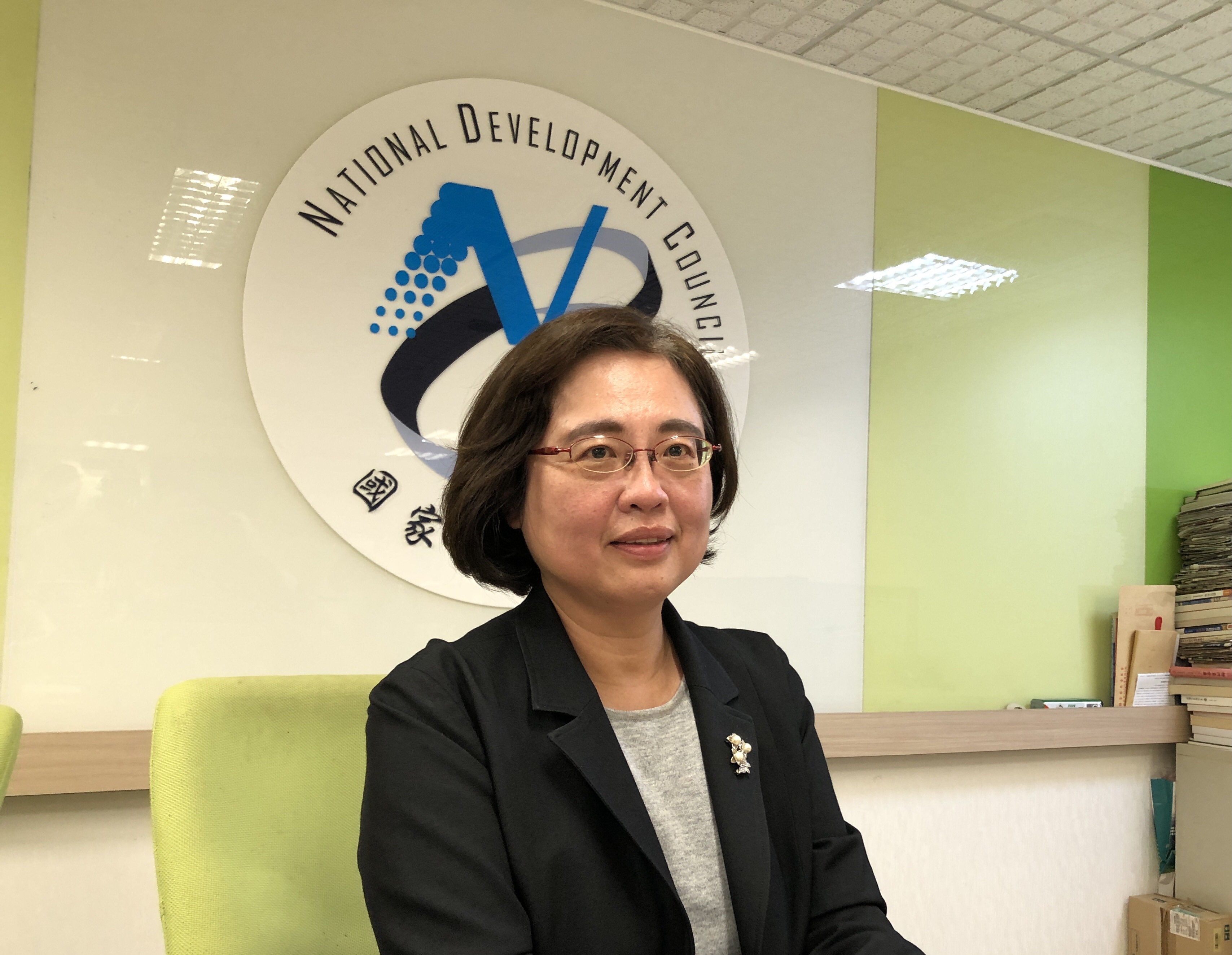 國發會參事兼法制協調中心主任楊淑玲。（楊文君攝）