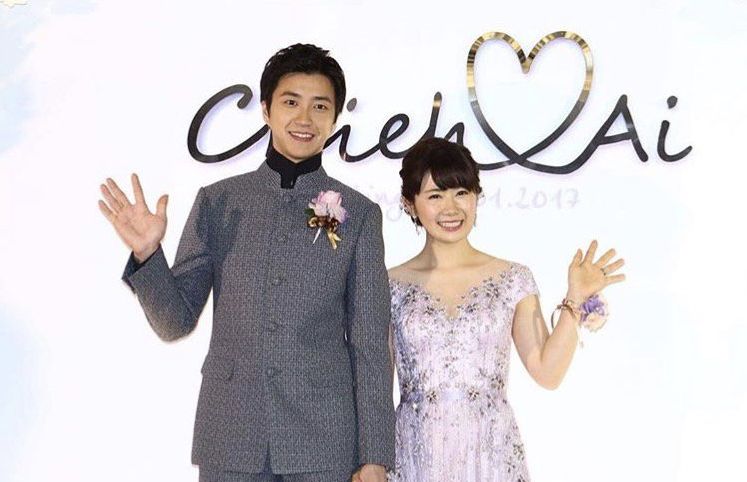 福原愛與江宏傑婚姻面臨考驗，吸引眾多粉絲關注。(翻攝自福原愛臉書)