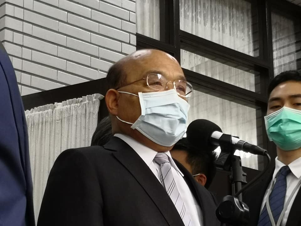 行政院長蘇貞昌表示，台灣進入多元民主的社會，不管公投的結果為何，都會尊重，但是三接工程若不能順利進行，就會延緩代替燃煤的時間表。（資料照/劉玉秋 攝）