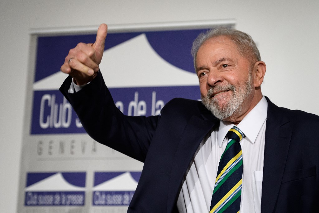 巴西前總統魯拉(Luiz Inacio Lula da Silva)。 (AFP)