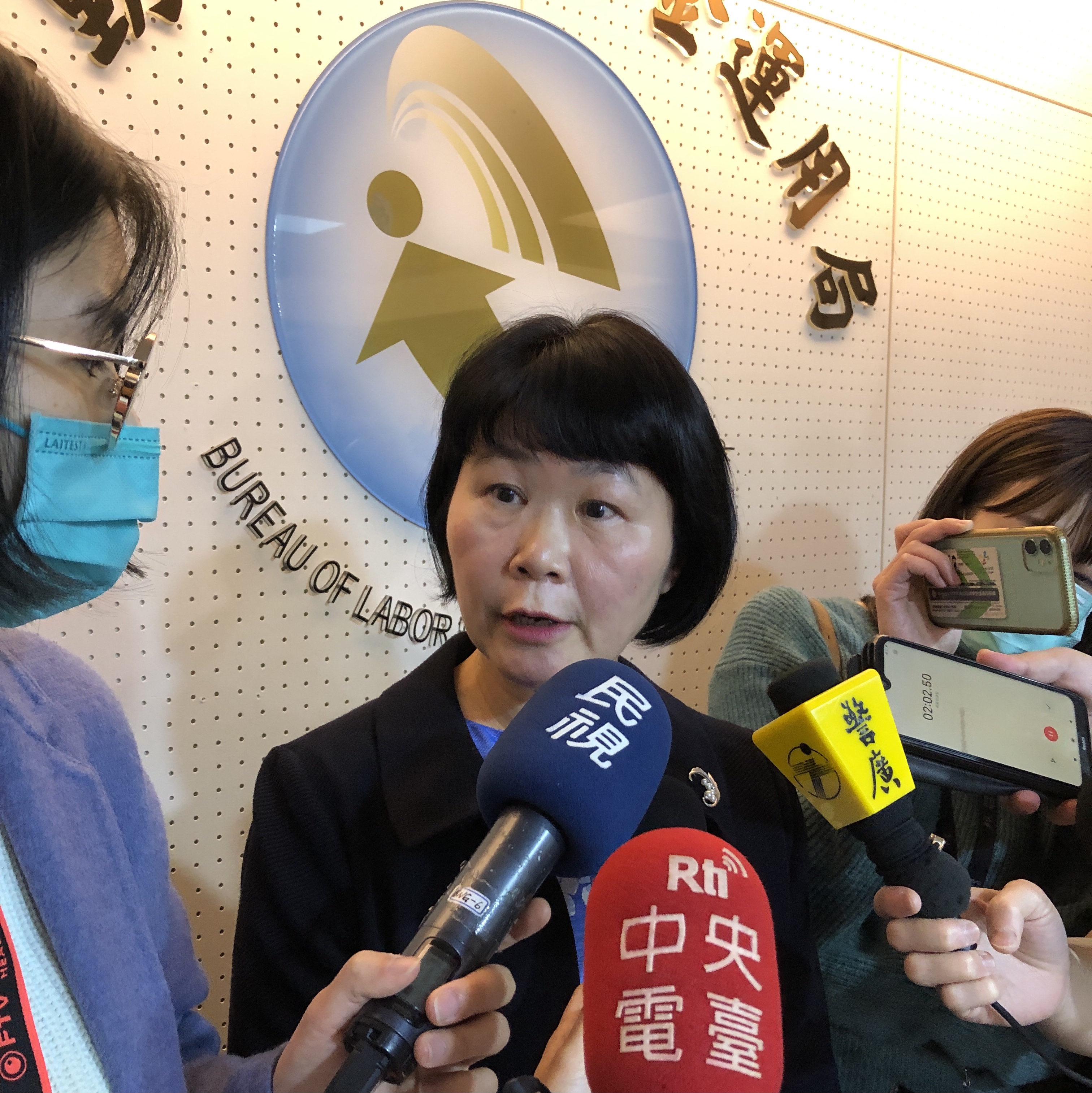 勞動基金運用局新局長由前金管會主秘蘇郁卿接任。(楊文君 攝)