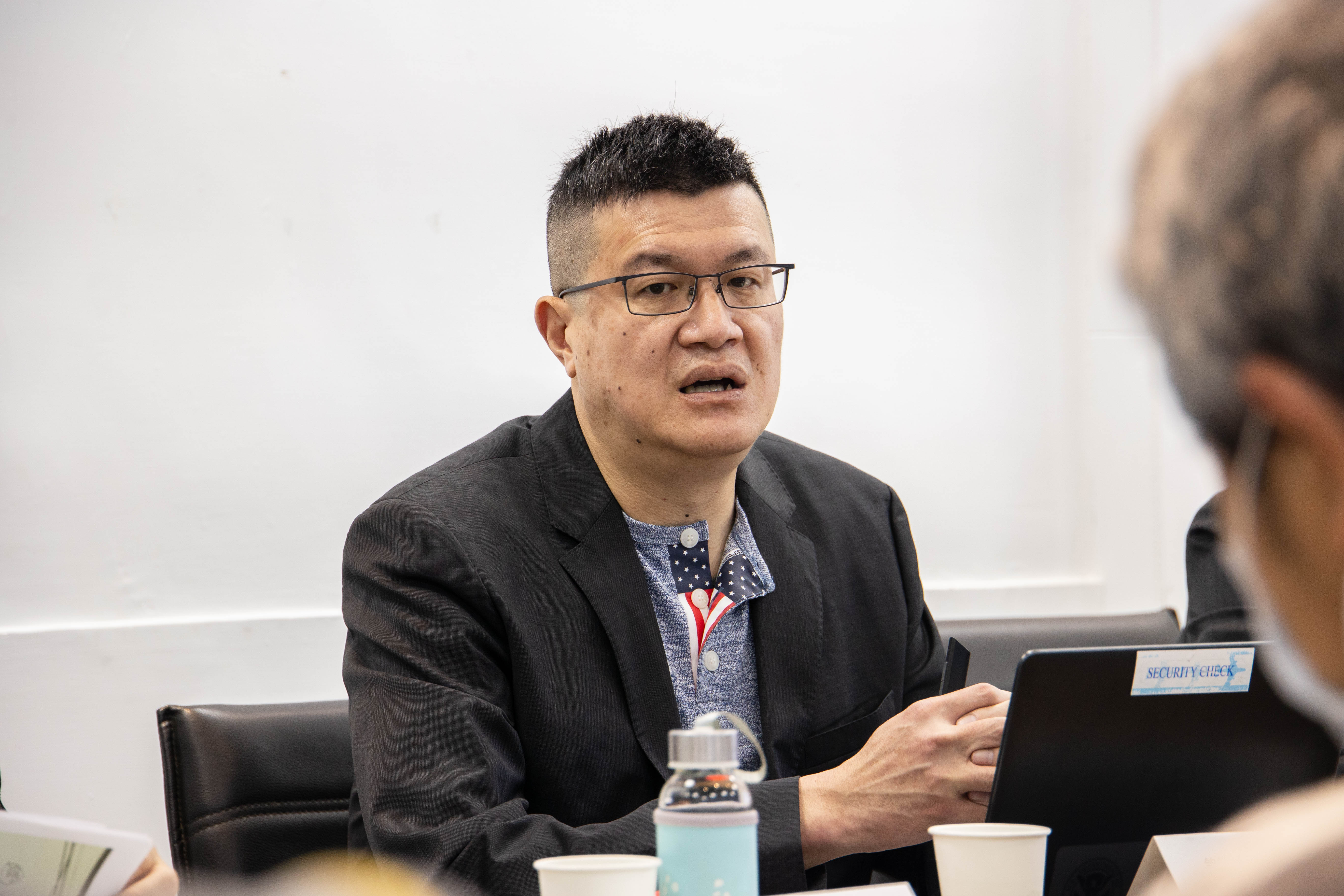 內政部次長馬士元表示，若所有反詐宣傳經費都被刪除，等於是向詐騙集團投降。(資料照/台灣世代智庫提供)