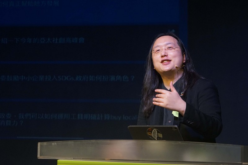 行政院政務委員唐鳳 (資料照片／中央社)