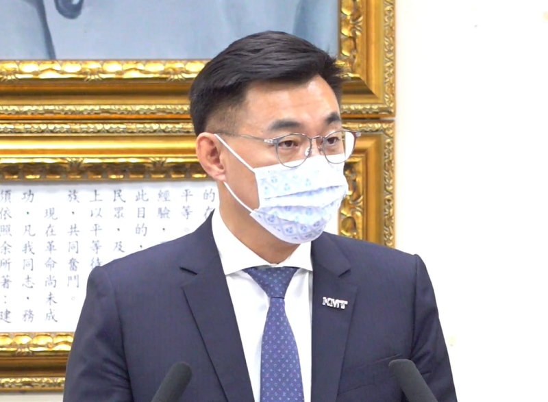 國民黨主席江啟臣表示，過去曾推動核四公投的民進黨，現在不敢面對民意，才應該說明立場轉變原因。(圖擷自國民黨臉書)