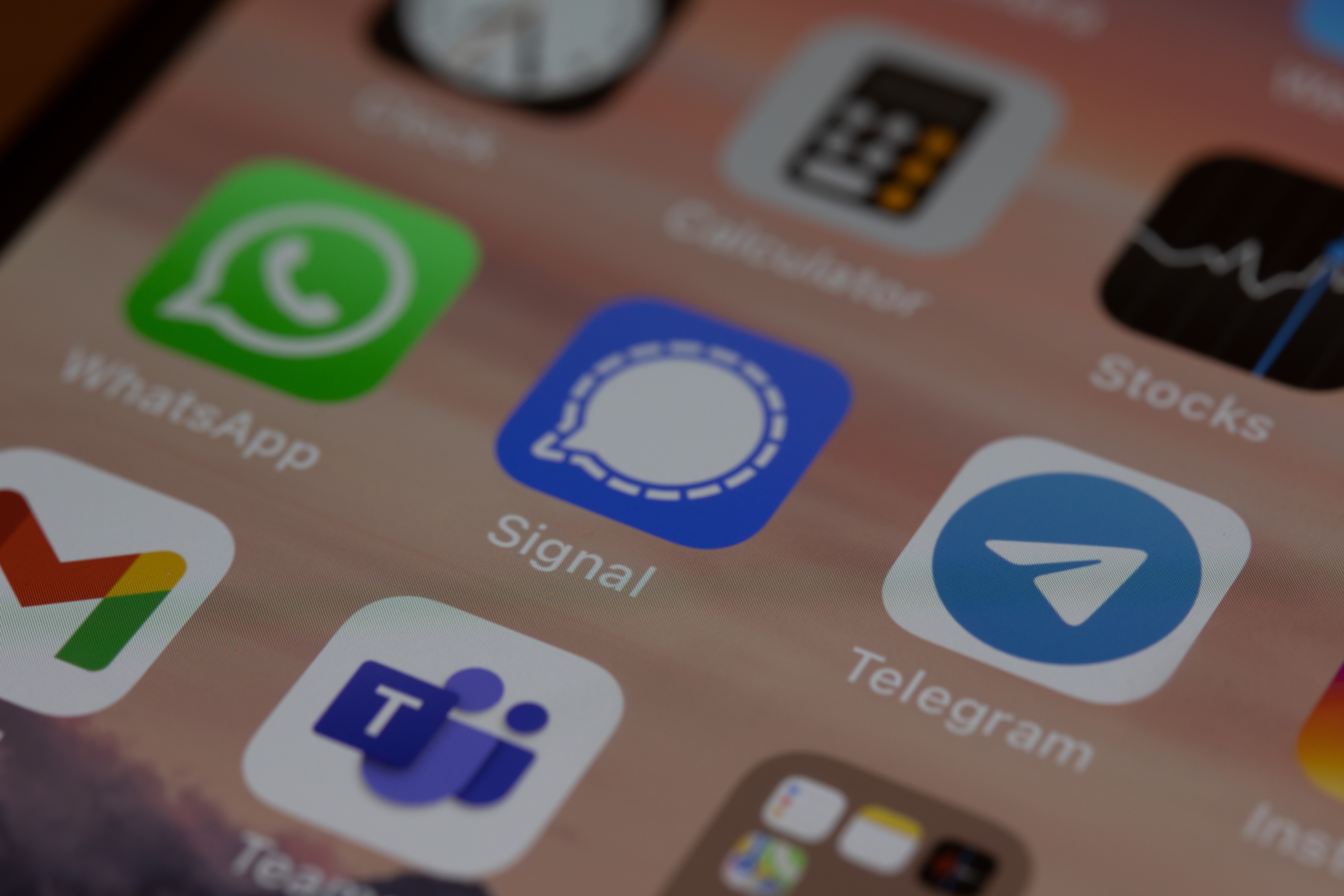 加密通訊軟體Signal。(圖：unsplash)