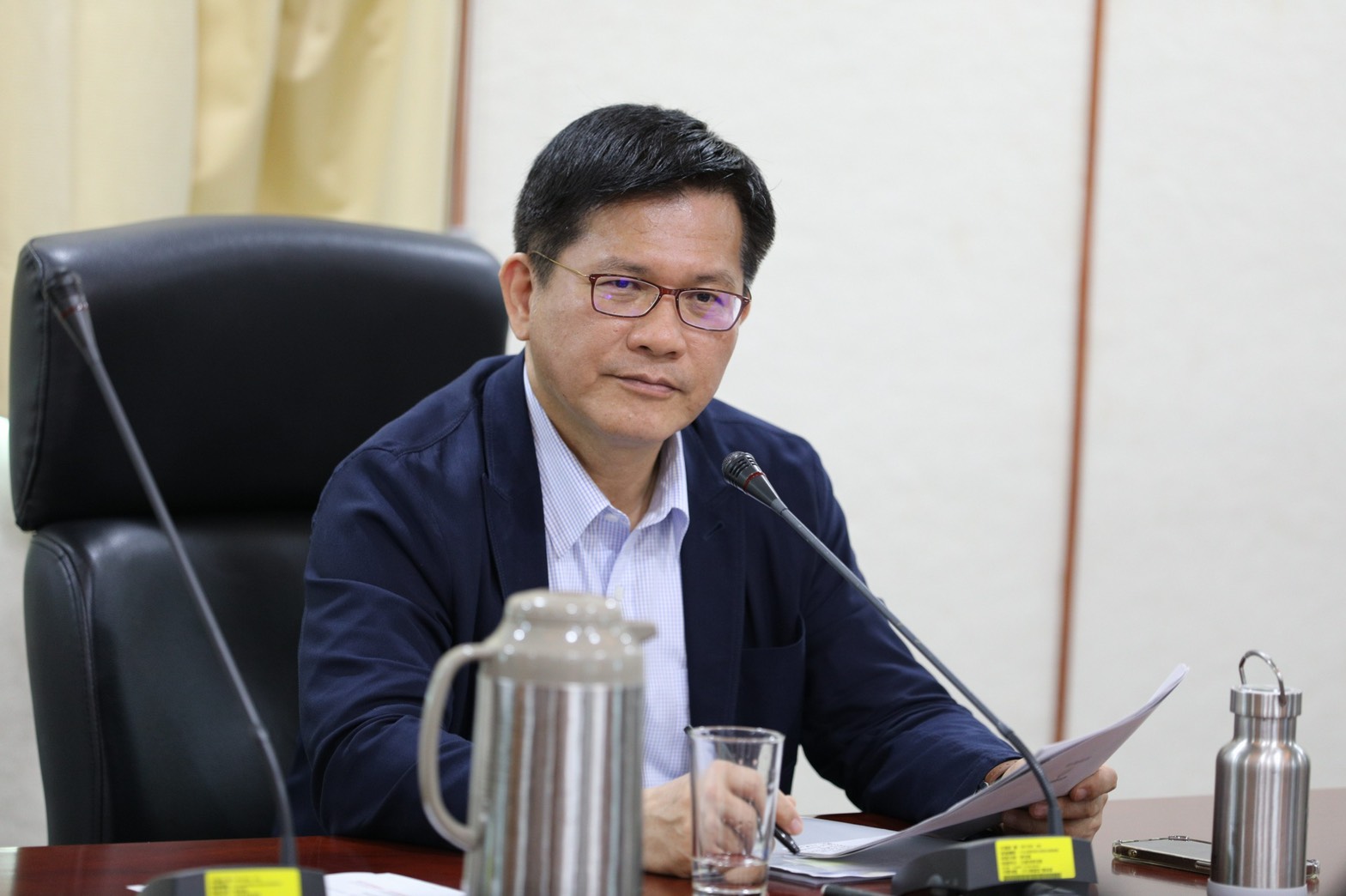 針對蘇花公路重大遊覽車事故，交通部長林佳龍24日下令718輛遊覽車暫停營運。(交通部提供)