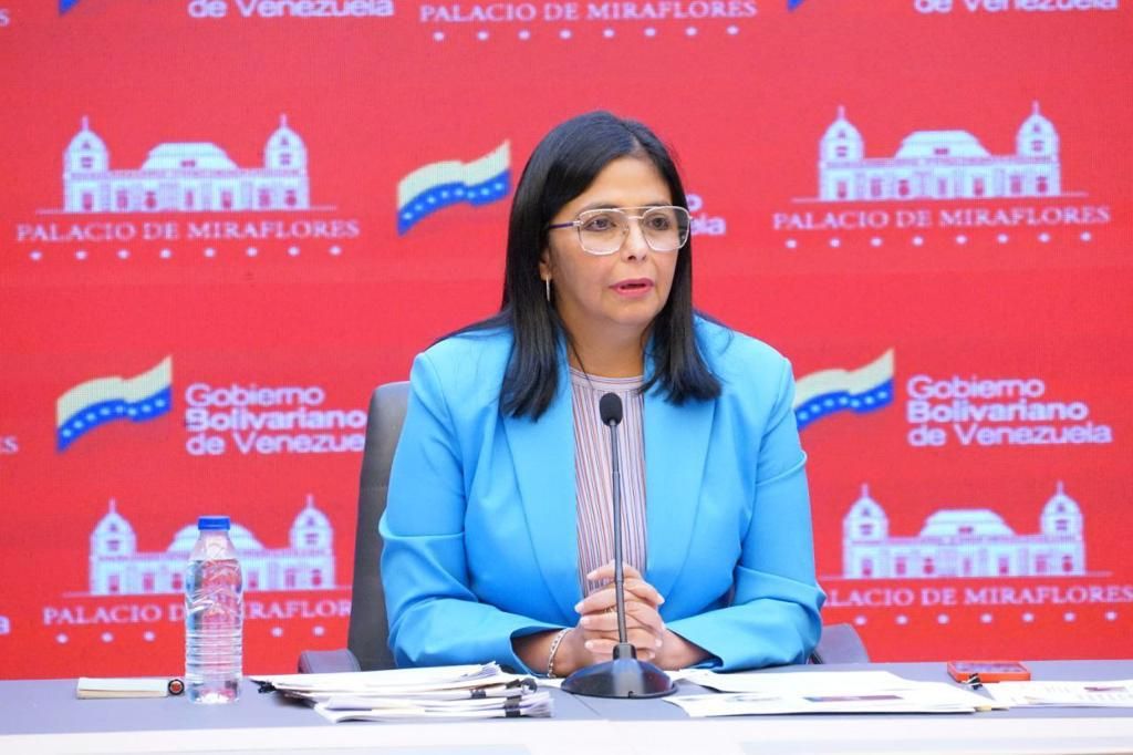 委內瑞拉副總統羅德里格斯(Delcy Rodriguez)。 (圖:推特)