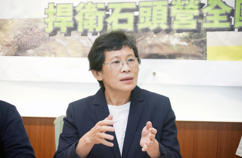 時代力量黨主席陳椒華。 (圖：中央社)