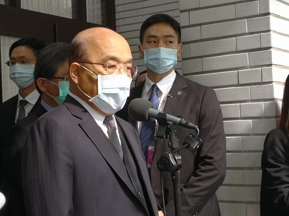 行政院長蘇貞昌到立法院接受總質詢（劉玉秋攝）
