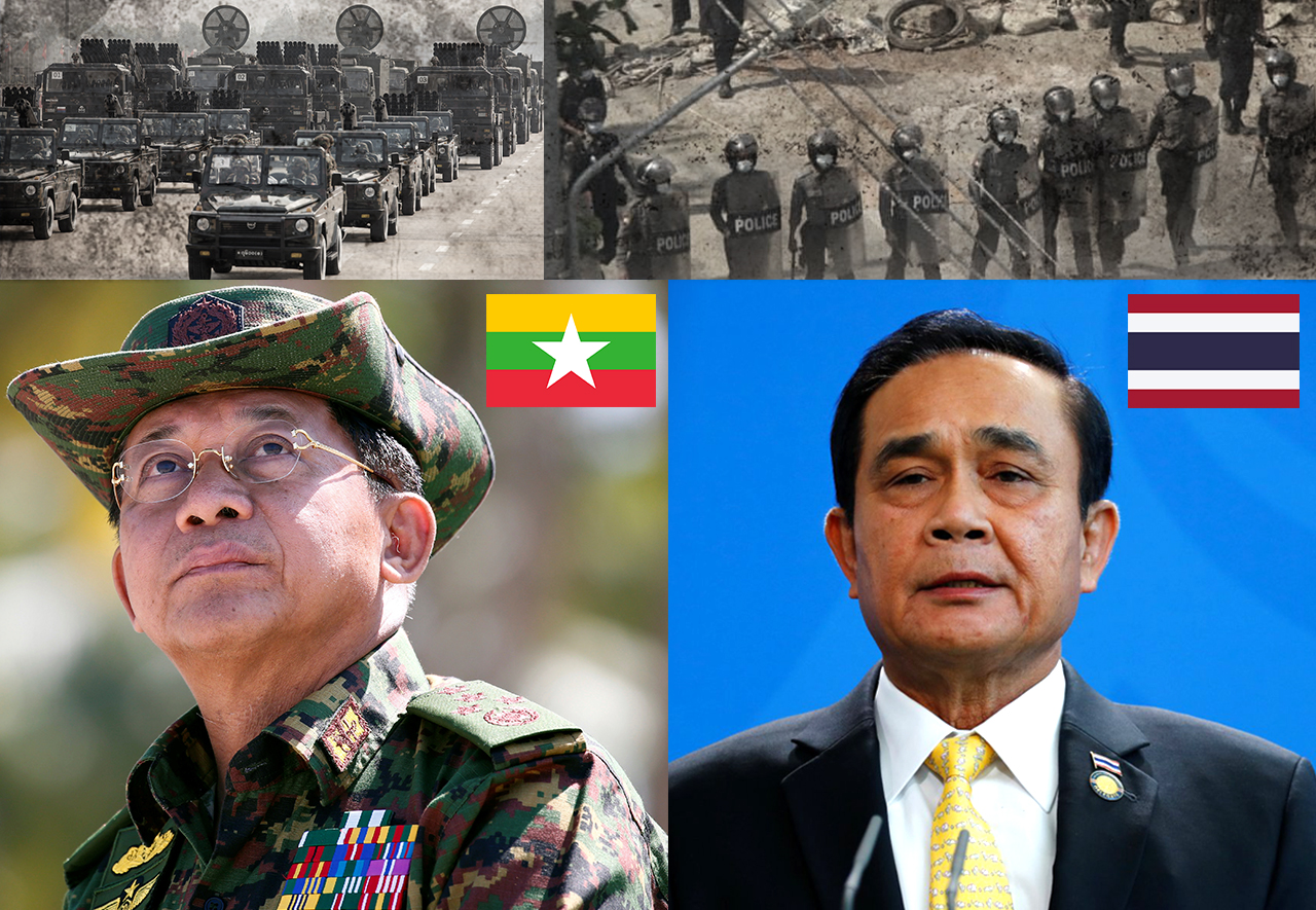 泰國和緬甸雖曾長期敵對，但最近幾十年來，兩國軍方一直維持密切的關係。(資料照/路透社/達志影像)