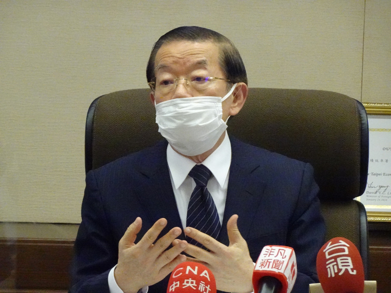 駐日代表謝長廷。 (圖：中央社)