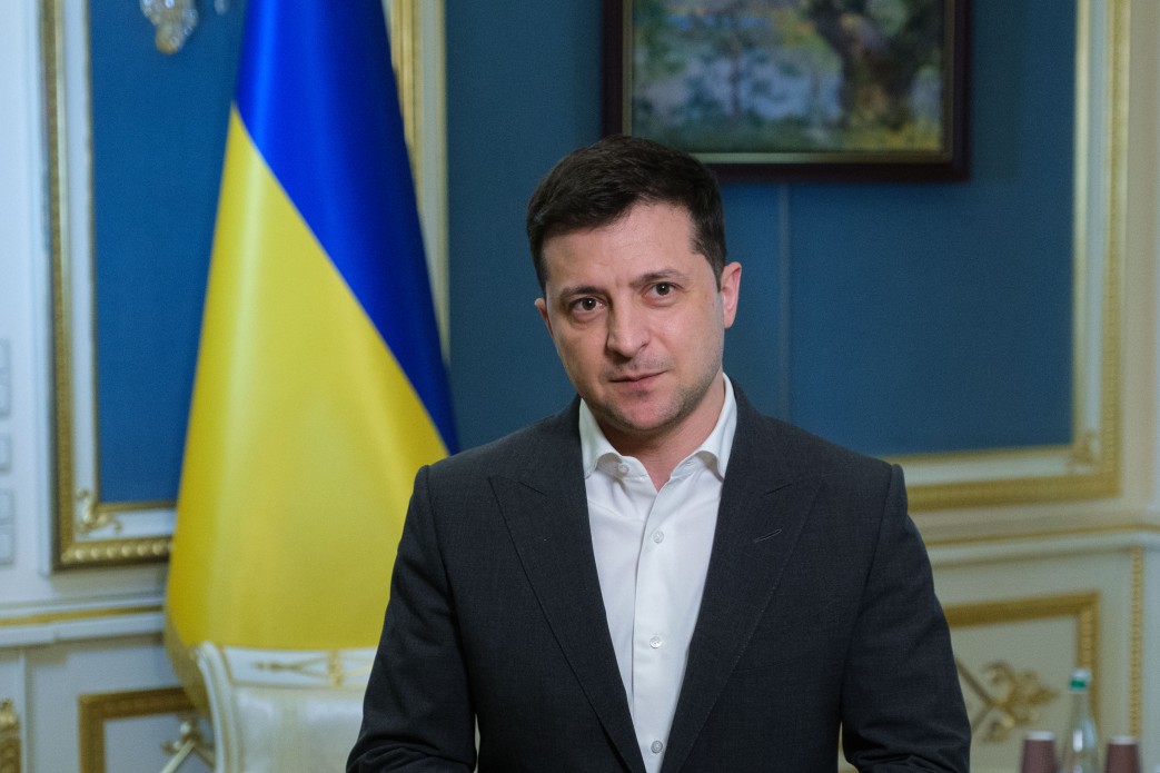 烏克蘭總統澤倫斯基（Volodymyr Zelensky）。 (圖:烏克蘭總統府)