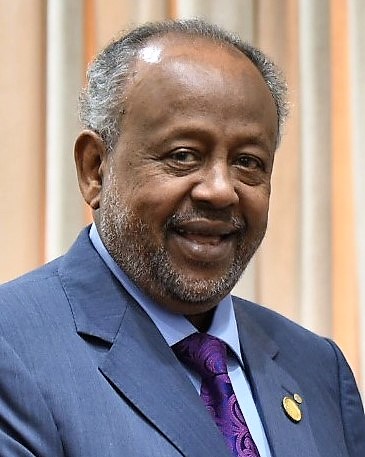 吉布地長期領導人蓋雷(Ismail Omar Guelleh)10日以壓倒性勝利，取得第五個總統任期。(圖取自維基)