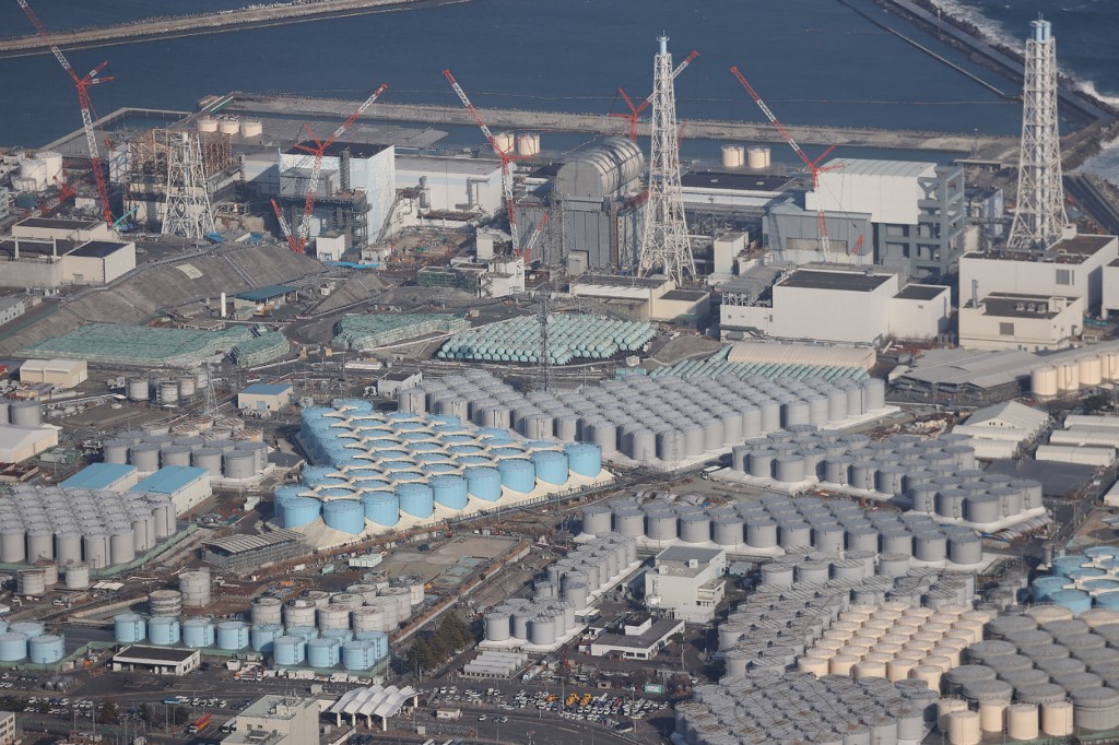 日本福島(Fukushima)第一核電廠。(AFP)