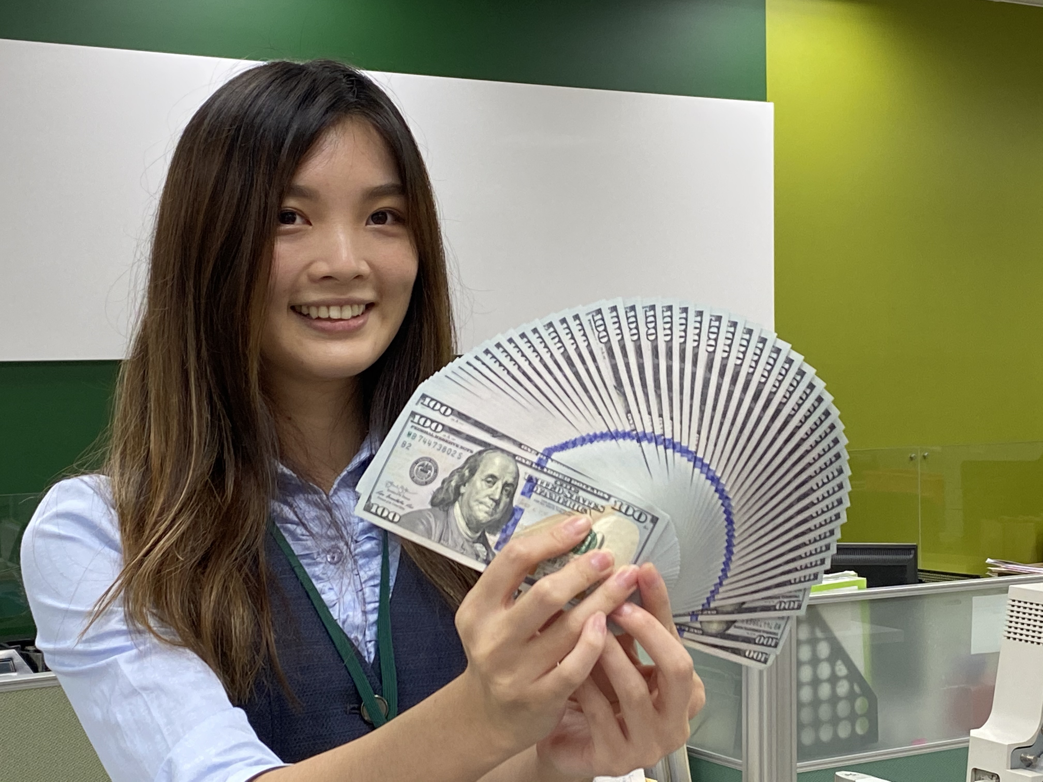 外匯市場認為，未來一年美元將往29元靠攏。(陳林幸虹 攝)