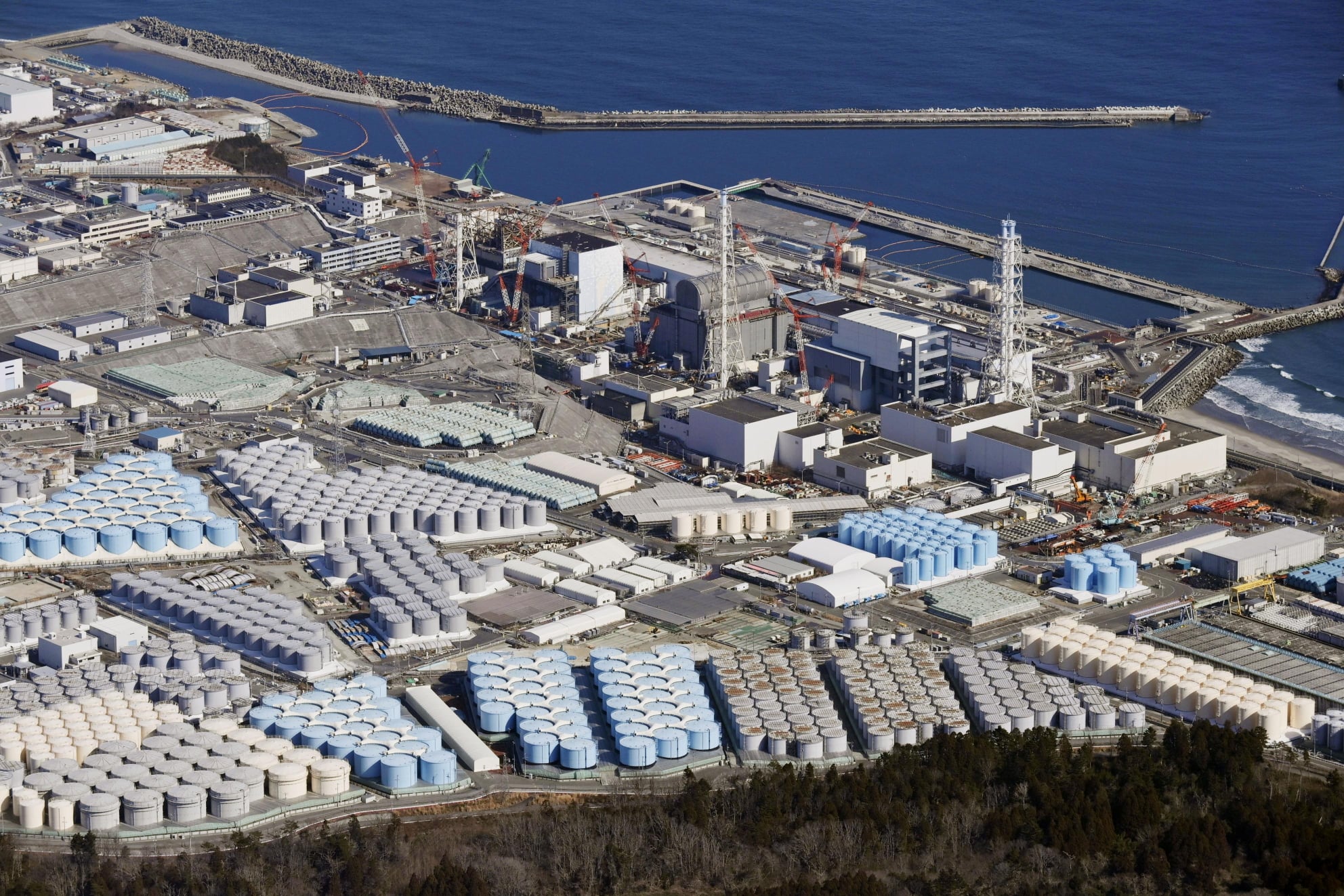 日本福島(Fukushima)第一核電廠。(路透社/達志影像)