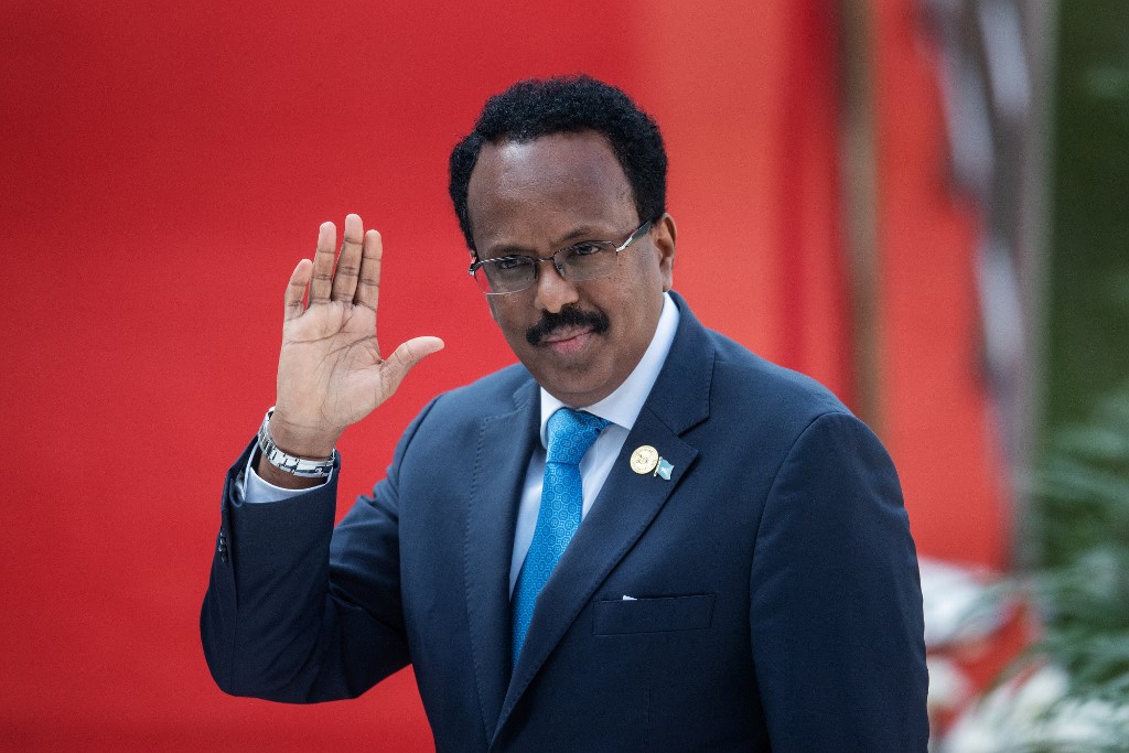 索馬利亞總統法馬喬(Mohamed Abdullahi Farmaajo)。 (AFP)
