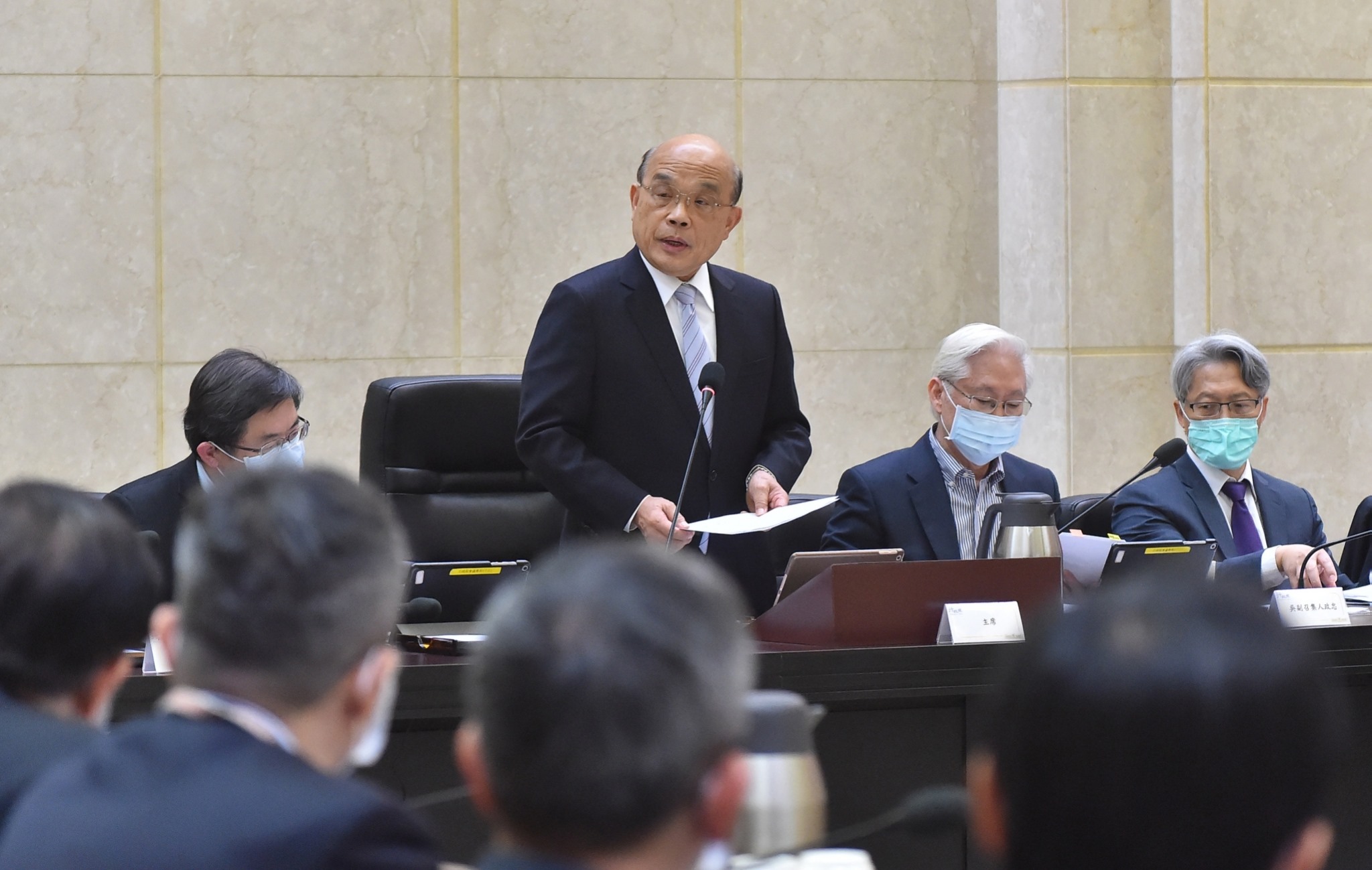 行政院長蘇貞昌。(圖：行政院臉書)