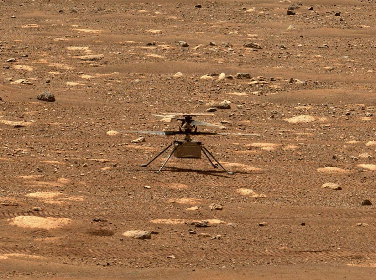 美國國家航空暨太空總署「創新號火星直升機」。(圖：NASA)