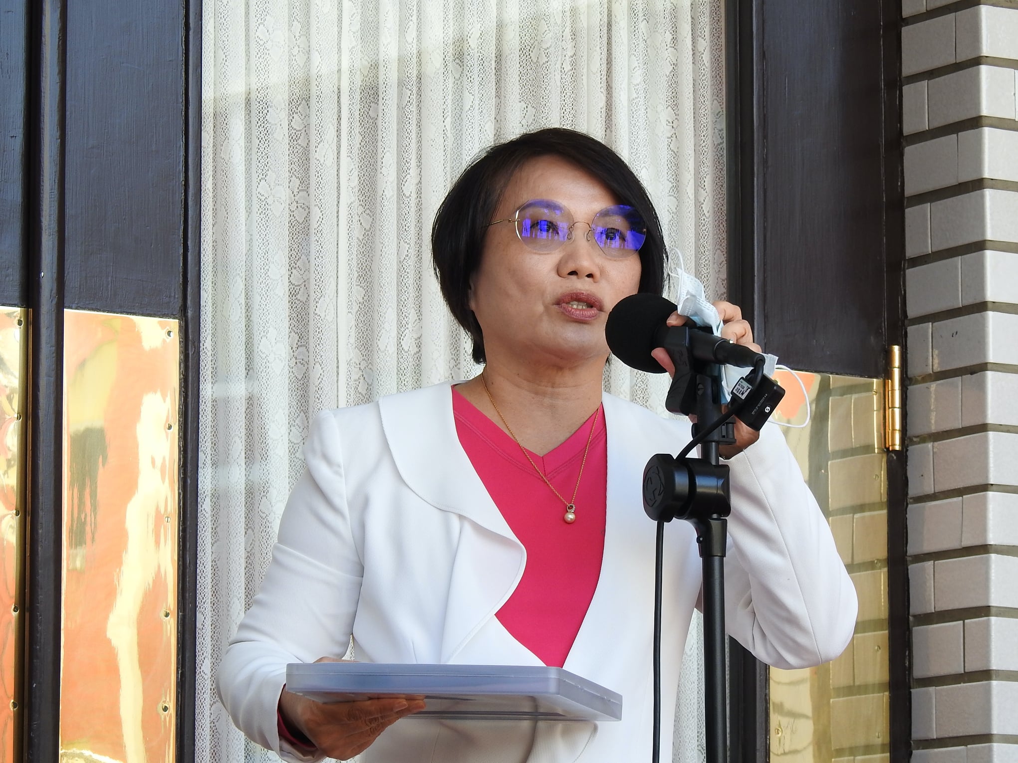 民進黨團幹事長劉世芳。（資料照／劉玉秋攝）