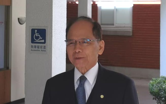 立法院長游錫堃。（劉玉秋攝）