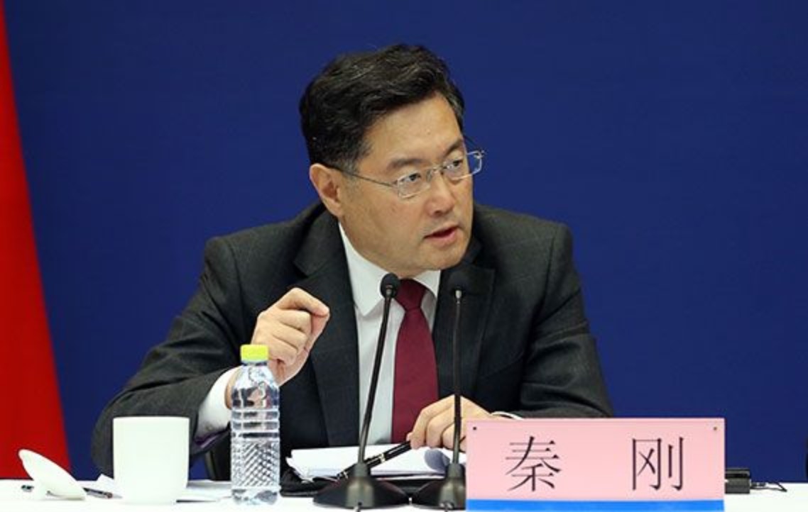中國外交部長副部長秦剛傳將接任駐美大使。(中國外交部官網)