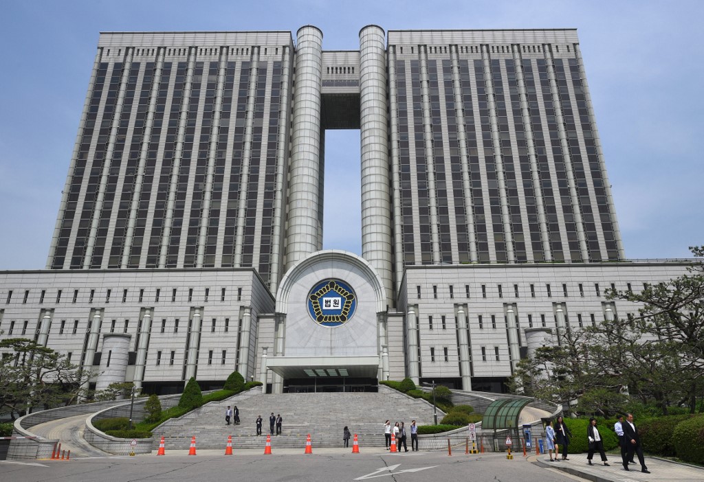 南韓首爾中央地方法院(Seoul Central District Court)。 (AFP)