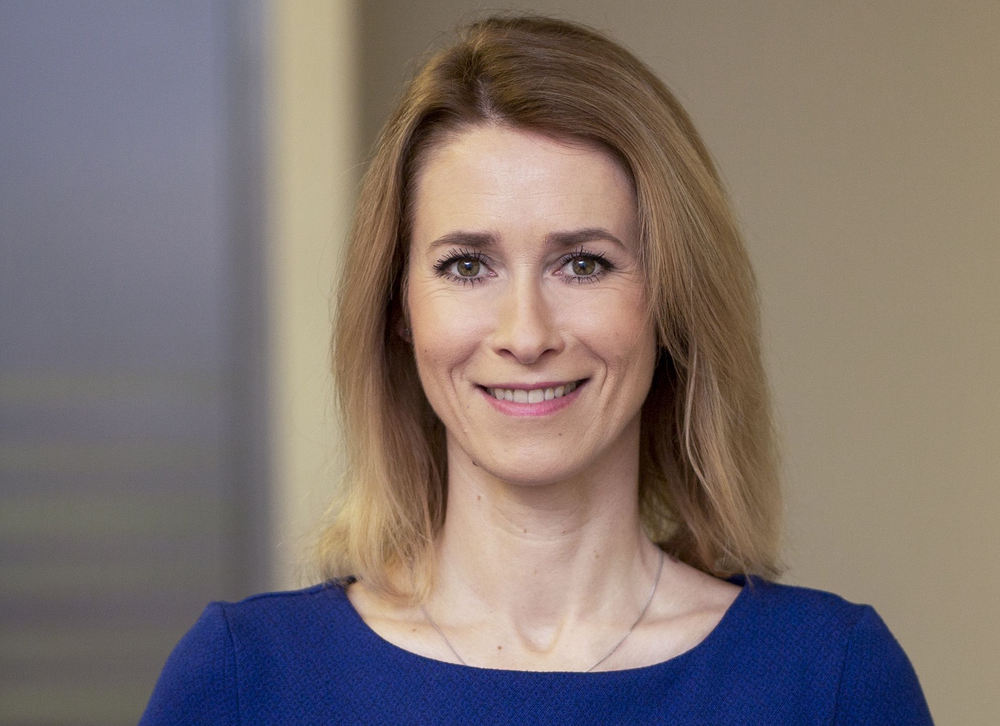 愛沙尼亞總理卡拉斯(Kaja Kallas)，15日提交辭呈，以出任歐盟外交政策負責人。 (美聯社/達志影像)