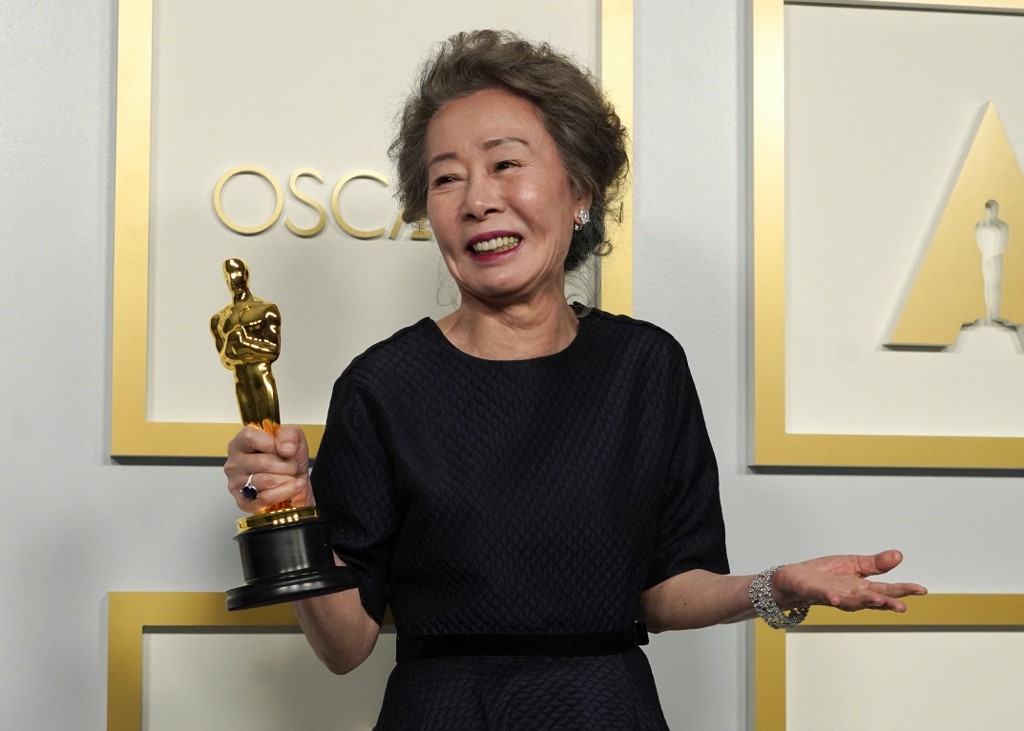 南韓演員尹汝貞(Yuh-jung Youn)  (AFP)