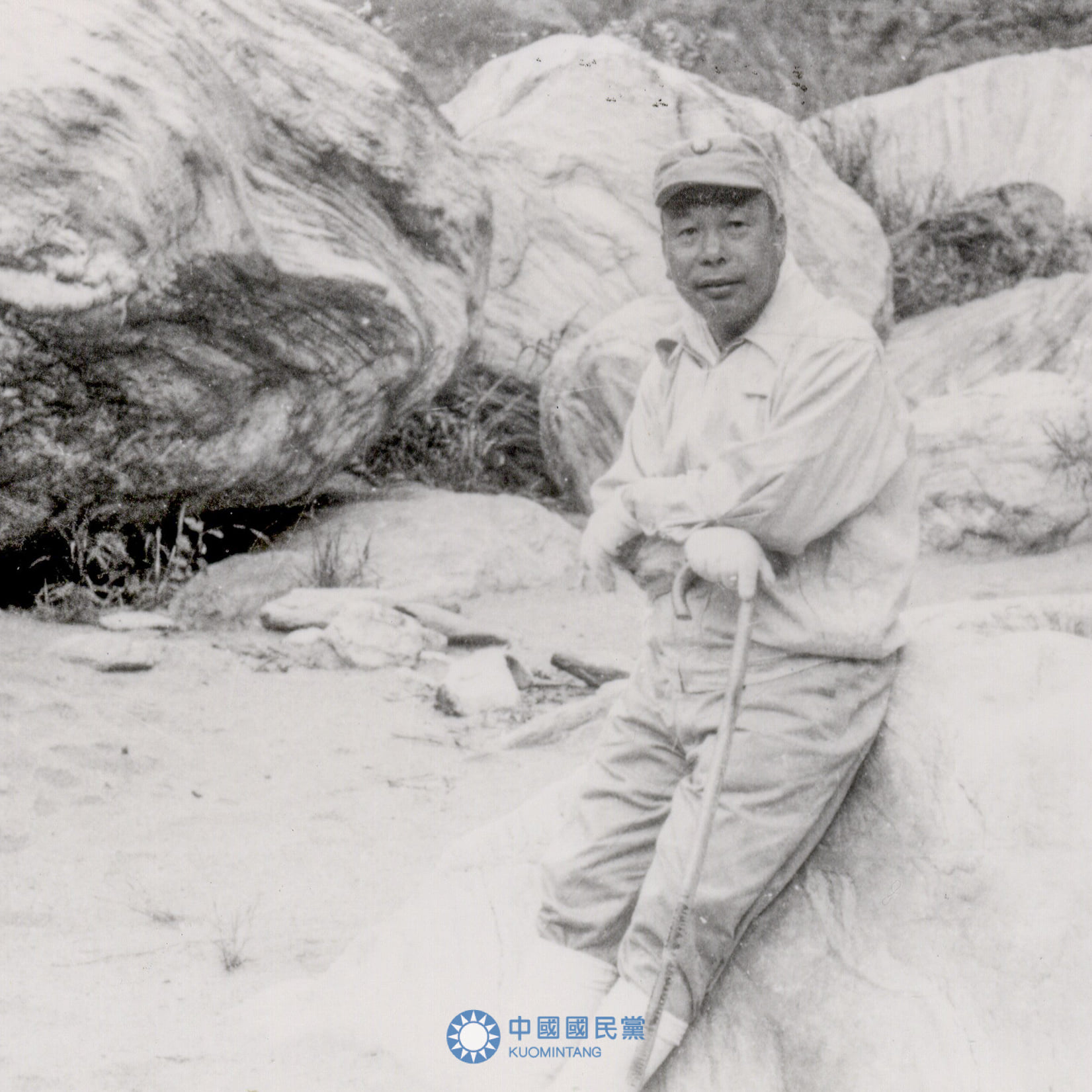 前總統蔣經國冥誕，國民黨主席江啟臣27日在臉書發文緬懷。(取自江啟臣臉書)