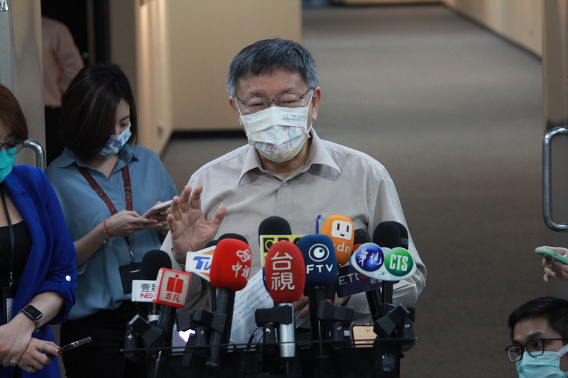 台北市長柯文哲。 (圖：中央社)