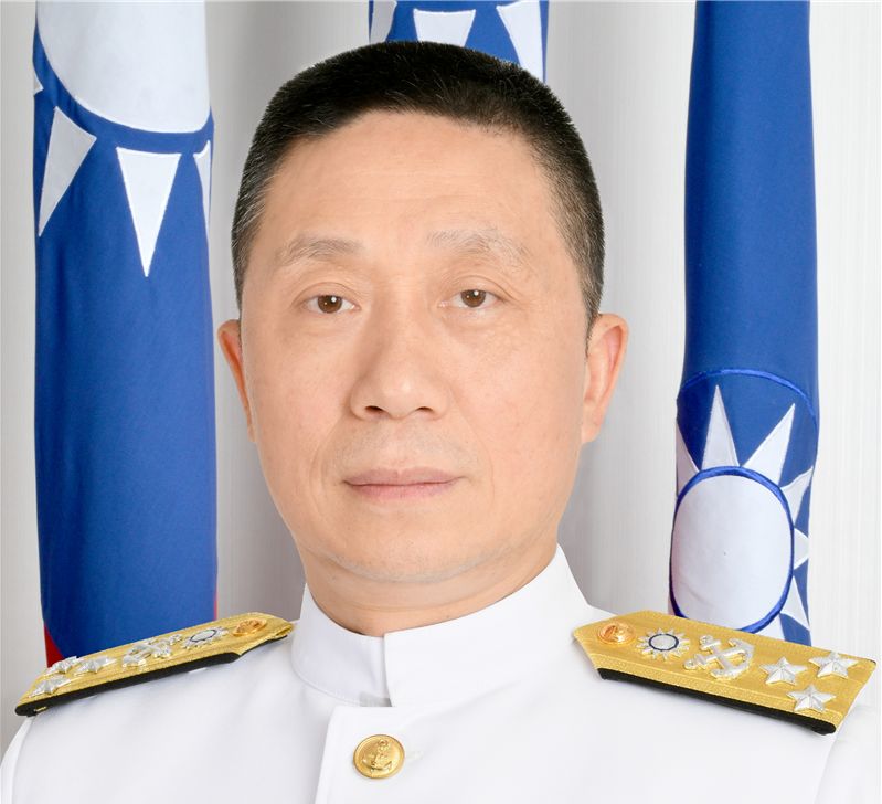 海軍司令劉志斌。(中華民國海軍官網)