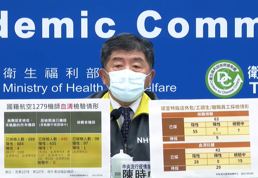 中央流行疫情指揮中心指揮官陳時中4日表示，目前正在跟專家研議延長檢疫天數，很快就會定案。(圖擷自YouTube)