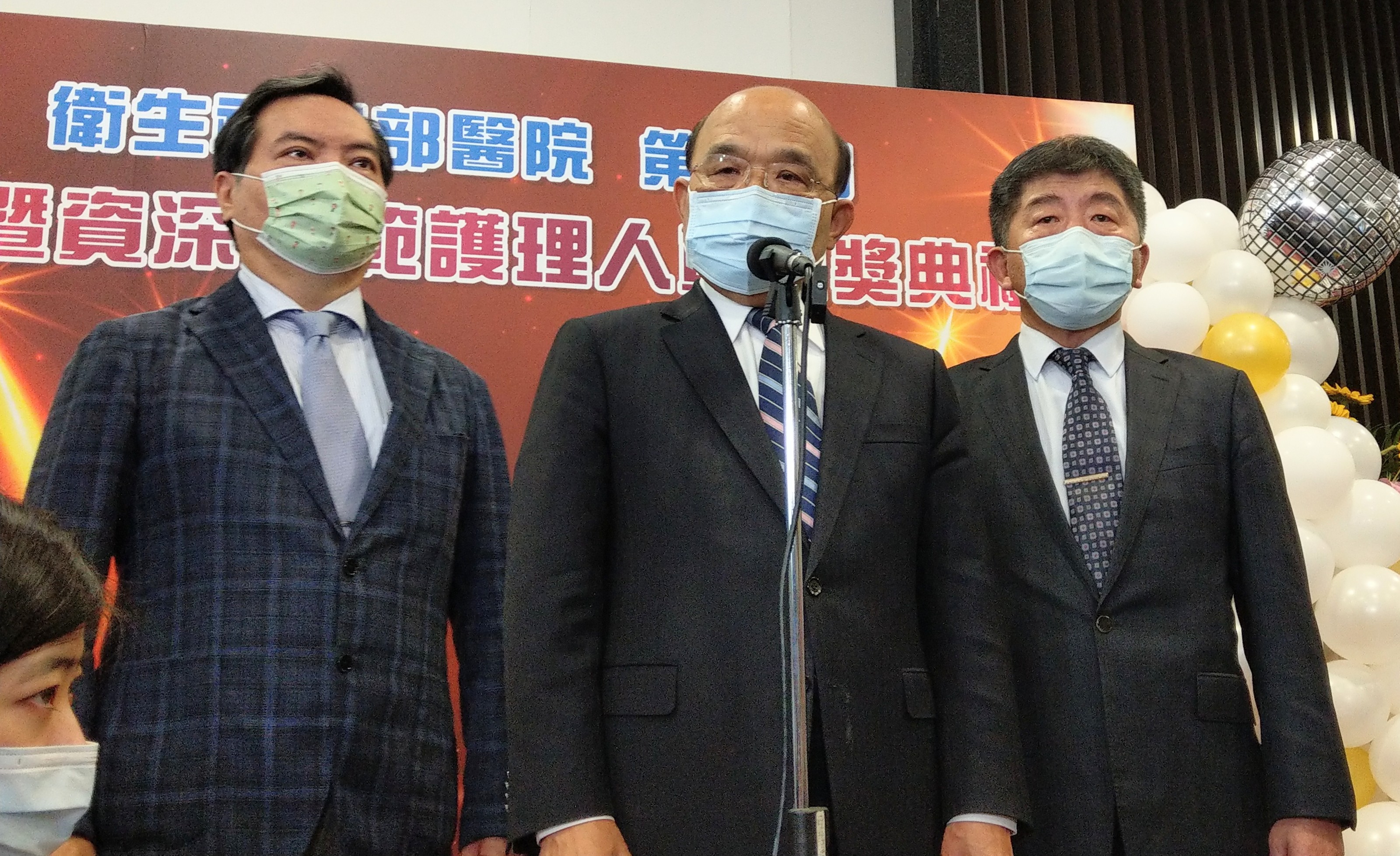 對於部分環團不接受「三接」再外推方案，蘇貞昌4日表示，希望多點了解、共創雙贏。(劉品希 攝)