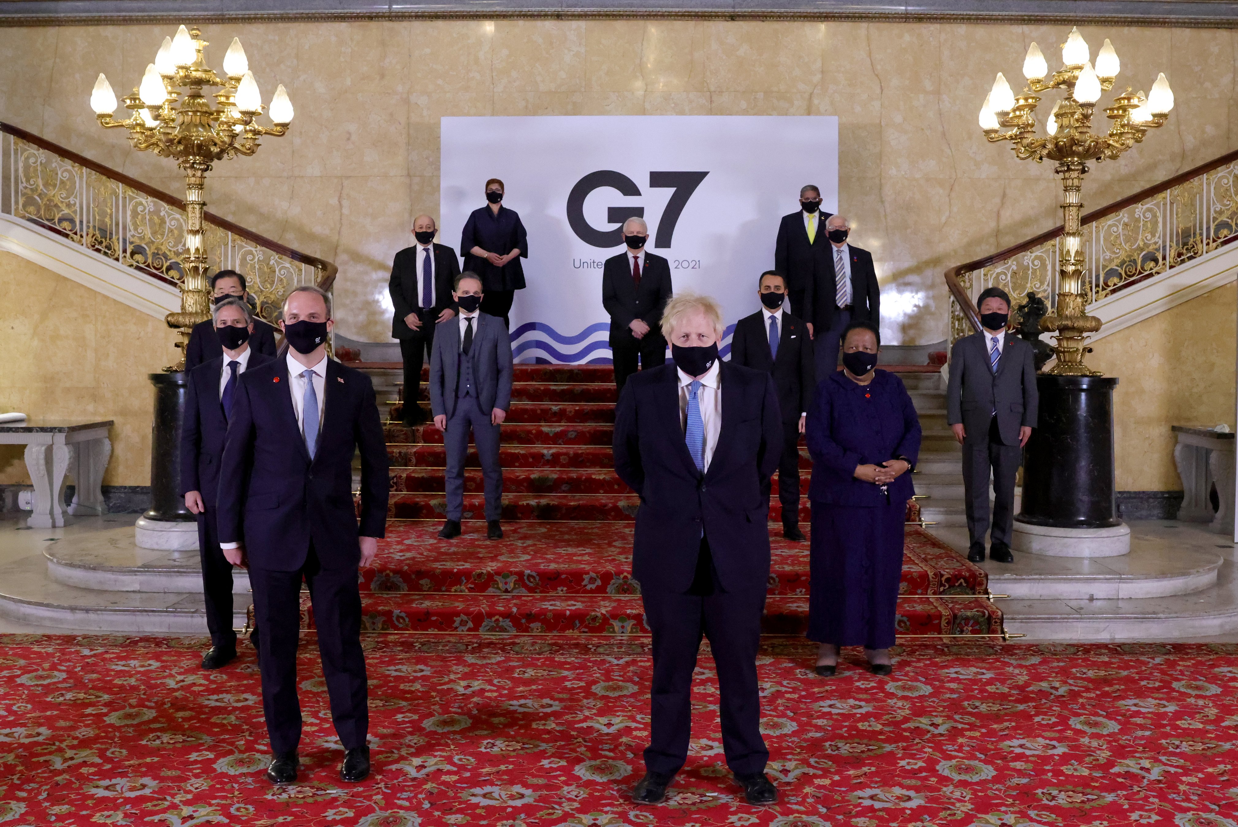 七大工業國集團在英國倫敦召開外長會議。(圖：G7@twitter)