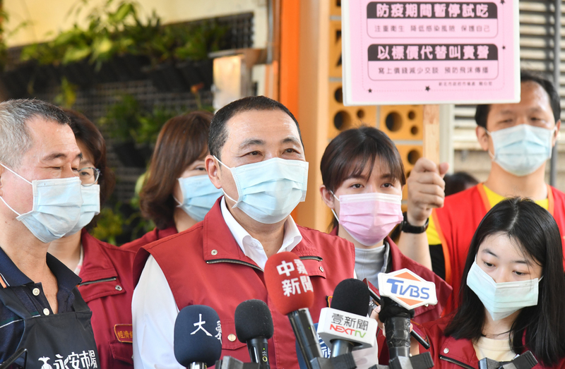 新北市長侯友宜（前中）（資料照片/北市新聞局提供） (圖：中央社)