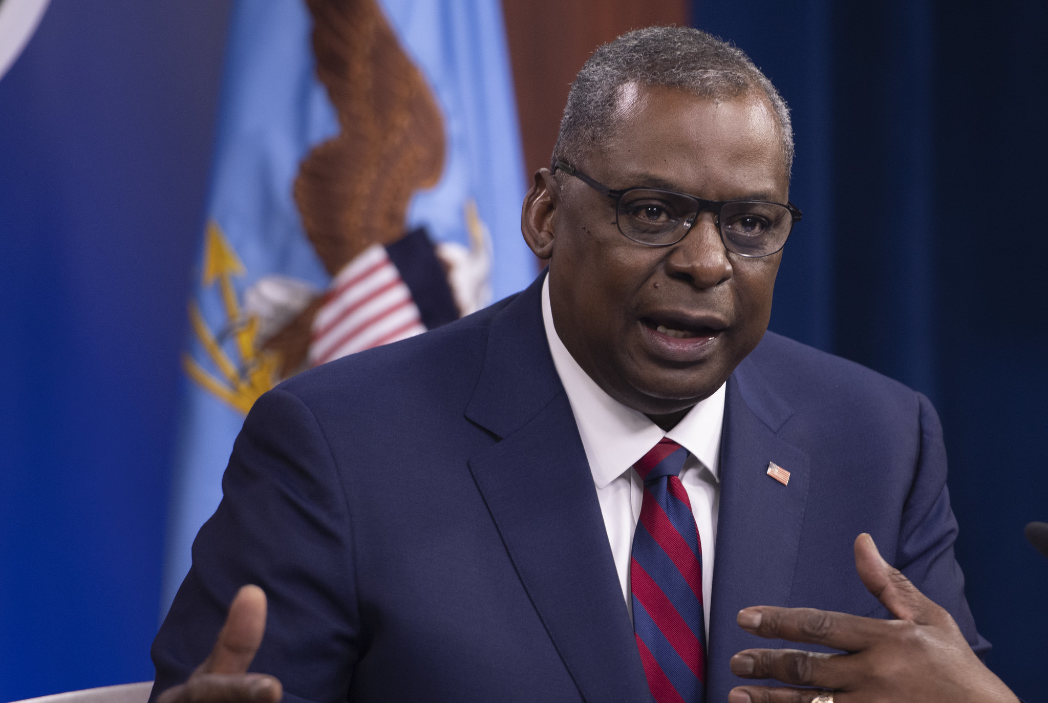 美國國防部長奧斯汀（Lloyd Austin ）。(圖:美國防部)