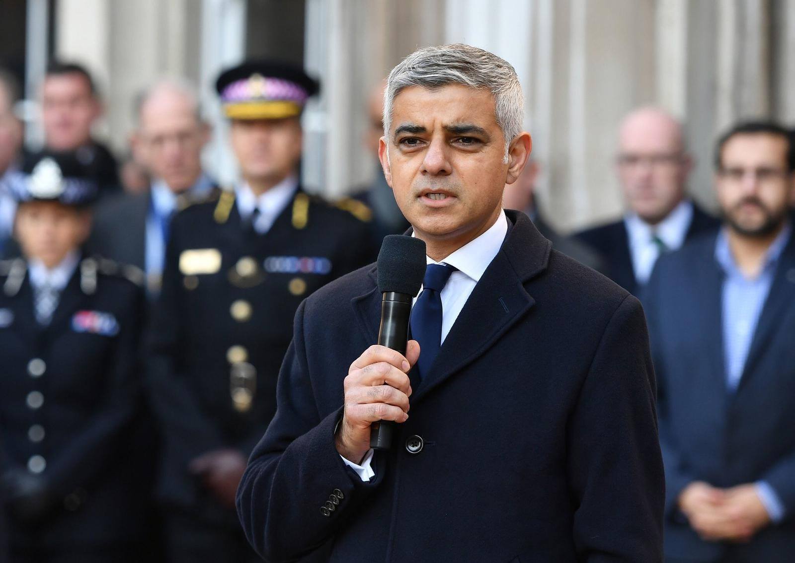 英國倫敦市長沙迪克汗(Sadiq Khan)。(Sadiq Khan FB)